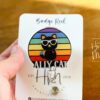 il_fullxfull.6876741512_cf2q Ally Cat Pride Badge Reel – LGBTQ+ Ally Retractable ID Holder with Rainbow Glitter, Cute Cat Badge Clip for Pride Month