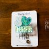 Therapist badge reel, ID Holder, Retractable Acrylic Badge Reel, Mental Health, Therapist ID Holder, School Counselor