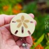 Sand Dollar badge reel, Mermaid badge reel, Retractable Acrylic Badge Reel, Nurse Gift, Teacher badge reel