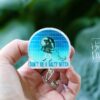 Don't be a salty Witch Funny Badge Reel, RN ID Holder, Retractable Acrylic Badge Reel, Nurse Gift, Night Shift, Office Staff ID Holder