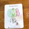 Certified Medical Assistant Glitter Badge Reel – Sparkly ID Holder for CMA, Retractable Badge Clip, Cute Healthcare Accessory