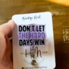 Don't let the hard days win Badge Reel, Librarian Badge Reel, Retractable Badge, Interchangeable Badge Reel, Book Lovers, Booktok, ACOTAR