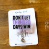 Don't let the hard days win Badge Reel, Librarian Badge Reel, Retractable Badge, Interchangeable Badge Reel, Book Lovers, Booktok, ACOTAR