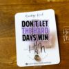 Don't let the hard days win Badge Reel, Librarian Badge Reel, Retractable Badge, Interchangeable Badge Reel, Book Lovers, Booktok, ACOTAR