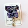 il_fullxfull.7000081475_tqau Violent Little Thing, Book Nerd Badge Reel, Retractable Badge Reel, Interchangeable Badge Reel, Book Lovers, Booktok, 4th wing