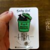 Trash Negative Thoughts Badge Reel, Positive Thoughts ID Holder, Nurse Gift, Mental Health, Therapist ID Holder, School Counselor