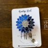 il_fullxfull.7094730475_9szj Blue Holographic Sunflower Badge Reel, Retractable Badge Reel, Interchangeable Badge Reel