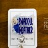 Swaddle Weather Badge Reel, Christmas Badge Reel, Funny Badge Reel, Retractable ID Holder, Interchangeable, L&D Nurse, NICU