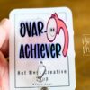 Ovar-Achiever Badge Reel, Retractable Badge Reel, Interchangeable Badge Reel, OBGYN Badge Reel