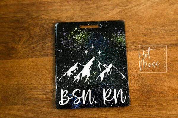 Valaris ACOTAR Badge Buddy: A Court of Thorns and Roses ID Holder - Custom Nurse Gift