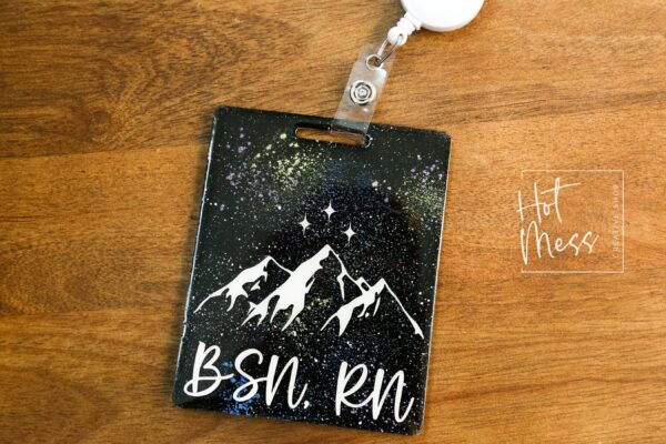 Valaris ACOTAR Badge Buddy: A Court of Thorns and Roses ID Holder - Custom Nurse Gift