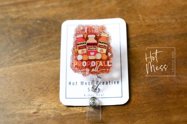 It's Propofall Y'all Badge Reel, Anesthesia Badge Reel, Nurse ID Holder, PACU ID Holder, crna badge reel, pacu pin, nurse thanksgiving