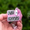 Ovar-Achiever Badge Reel, Retractable Badge Reel, Interchangeable Badge Reel, OBGYN Badge Reel