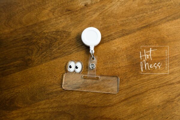 il_fullxfull.7239281638_mj4x Badge Topper, badge accessories. Nurse ID Accessory, Side Eye