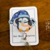 CPAP Badge Reel, Sleep Study ID holder, funny badge reel, Interchangeable Badge Reel