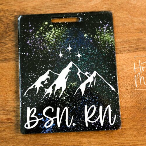 Valaris ACOTAR Badge Buddy: A Court of Thorns and Roses ID Holder - Custom Nurse Gift