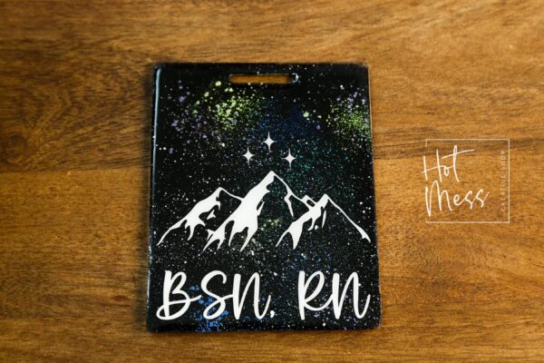 Valaris ACOTAR Badge Buddy: A Court of Thorns and Roses ID Holder - Custom Nurse Gift