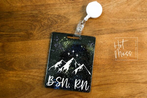 Valaris ACOTAR Badge Buddy: A Court of Thorns and Roses ID Holder - Custom Nurse Gift