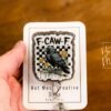 F-caw-F, Funny Badge reel, RN ID Holder, Retractable Acrylic Badge Reel, Nurse Gift, Night Shift