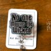 No one mourns the Wicked Badge Reel, Elphaba Badge Reel,  Glinda ID Holder, Interchangeable badge reel, Theater Gift, For Good