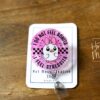 I do not feel bonita, I feel Stressita Funny Badge Reel, Retractable Acrylic Badge Reel, Nurse Gift, Office ID Holder, Custom Badge Reel