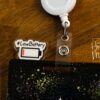 Badge Topper, badge accessories. Nurse ID Accessory, Low battery
