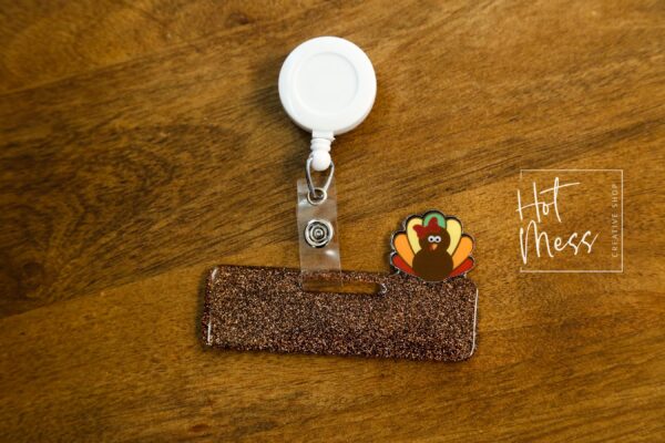 il_fullxfull.7287259275_5ccv Glitter Badge Topper, badge accessories. Nurse ID Accessory, Turkey