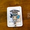 Some Assembly Required Badge Reel, Ortho Staff, OR Nurse ID Holder, Retractable Acrylic Badge Reel, Stocking Stuffer