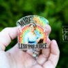 More pride Less prejudice  Badge Reel, Gay Pride Badge Reel, LGBT Pride Retractable Badge Reel, ID Holder