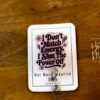 I don't Match Energy Funny Badge Reel, RN ID Holder, Retractable Acrylic Badge Reel, Nurse Gift, Night Shift, Audacity