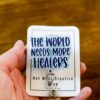 il_fullxfull.7311190822_bjc6 The world needs more healers Badge Reel, Throne of Glass ID Holder, Nurse Badge Reel, Book Lovers, Booktok, TOG, Stocking Stuffer