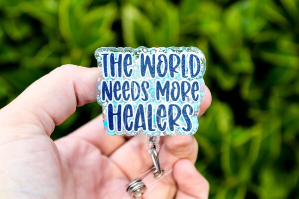 il_fullxfull.7311192666_656m The world needs more healers Badge Reel, Throne of Glass ID Holder, Nurse Badge Reel, Book Lovers, Booktok, TOG, Stocking Stuffer