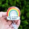 il_fullxfull.7314893476_pxnx Fueled By Caffeine and Audacity Funny Rainbow Badge Reel, RN ID Holder, Retractable Badge Reel, Night Shift, Audacity, Stocking Stuffer