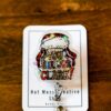 Christmas Badge Reel, You Serious Clark, Nurse Badge Reel, Retractable ID Holder, Interchangeable, Glitter Badge Reel, Stocking Stuffer