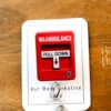 il_fullxfull.7347996383_lvt4 Waambulance Badge Reel: Funny Fire Alarm Retractable ID Holder for Nurses & EMTs
