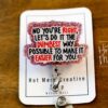 Let's do It the dumbest way possible Badge Reel, Funny Badge Reel, Retractable Badge Reel, Sarcasm Badge Reel, Stocking Stuffer