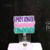 il_fullxfull.7358951788_gi78 Emotional Support Coworker, Nurse ID Holder, Funny Badge Reel, Coworker Gift, Stocking Stuffer