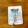 Hello my name is Badge Reel, ID Lanyard, Nurse Badge Reel, Teacher Badge Holder, Stocking Stuffer
