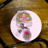 Christmas Badge Reel, Gingerbread House, Nurse Badge Reel, Retractable ID Holder, Interchangeable, Glitter Badge Reel, Stocking Stuffer