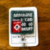 Anything I can do to help? Funny Badge Reel, RN ID Holder, Nurse Gift, Night Shift, Paramedic gift, Office Worker