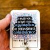 I Invite You To Test That Assumption At Your Earliest Convince Funny Badge Reel, RN ID Holder, Nurse Gift, Office Stocking Stuffer