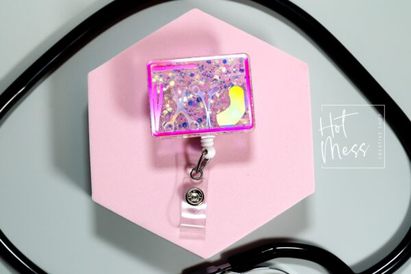 Mayo Tray, Surgical Nurse ID Holder, Instrument Tray Badge Reel, Nurse Medical ID Holder,  Interchangeable Badge, Stocking Stuffer