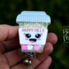 il_fullxfull.7362908102_337e 3D Happy Pills Glitter Badge Reel, Retractable Badge Reel, Interchangeable Badge Reel, Gift for Pharmacist, pharmacy tech