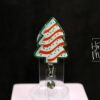 il_fullxfull.7363191250_l25x Green Christmas Tree Badge Reel, Christmas Badge Reel, Funny Badge Reel, Retractable ID Holder, Interchangeable, Glitter Badge Reel