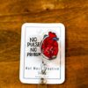 No Pulse no Problem ID Holder Cardiologist Badge Reel, Nurse Badge Reel, Retractable id Holder, Interchangeable