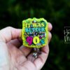It was Better in the 90's Funny Badge Reel, RN ID Holder, Retractable Badge Reel, Nurse Gift, Office ID Holder,