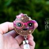 Smart Cookie Badge Reel, Nurse Badge Reel, Office Retractable ID Holder, Teacher Badge Reel, Student Badge Reel