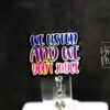 We Listen and we don't judge Badge Reel, Funny Nurse ID Holder, Retractable Badge Reel, Nurse Gift, Interchangeable Lanyard, Work Lanyard