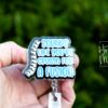 Funny Spinal Fusion Badge Reel: Retractable ID Holder for RN, Ortho, Medical Professionals