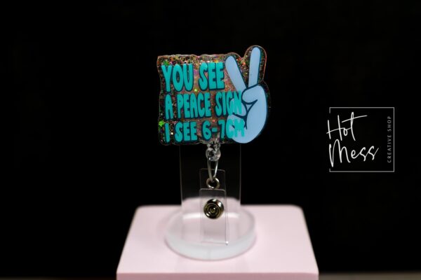 il_fullxfull.7410622265_1jjj Funny Labor & Delivery Nurse Badge Reel, 67 CM - Retractable, Interchangeable, Glitter Customizable ID Holder